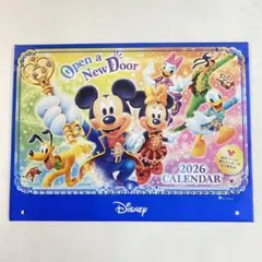 [新品未開封]Disney 2026年 壁掛けカレンダー