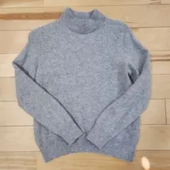 ユニクロ S カシミヤ セーター グレー
