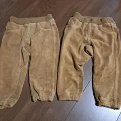 コーデュロイ ベージュパンツ サイズ80　無印良品