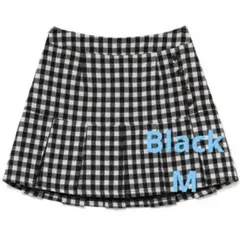 andmary mia check skirt