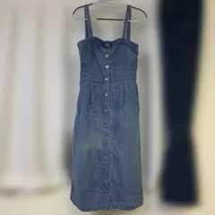 デニムキャミソールワンピース