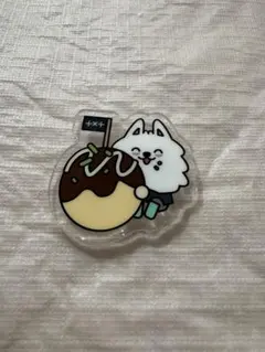 TXT プルバトゥ ご当地 アクリルバッジ 大阪　たこ焼き ヨンモン