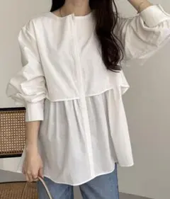 ホワイト シャツ