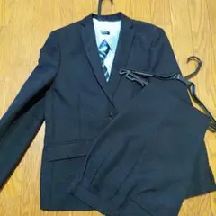 【BACK&FORTH 】フォーマルスーツ4点セット 男の子卒服 160ブラック