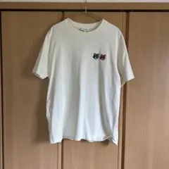 Maison Kitsuné ダブルフォックス Tシャツ ホワイト Sのサムネイル