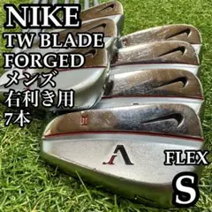 激レア】ナイキ TW BLADE タイガーウッズ メンズアイアン 8本 S - メルカリ
