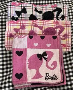 Barbie ハンドタオル 3枚セット まとめ売り