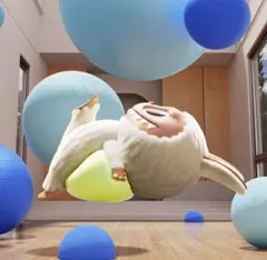 LABUBU THE MONSTERS Lazy Yoga シリーズ