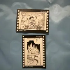 ONE PIECE ルフィ＆コビー No.7 ホログラム トレーディングカード