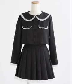 DearMyLove Rose 夢展望 丸襟レースセーラーセットアップ