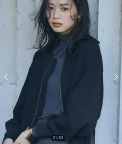 UNFILO ブルゾン ブラック