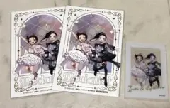 メダリスト　狼嵜光&結束いのり　　特典ポストカード、クリアカード