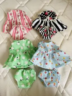 メルちゃん　ハンドメイドお洋服8点セット ネネちゃん　ソランちゃん