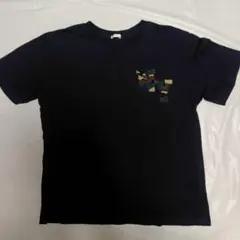 GU ジーユー キッズTシャツ 黒 150