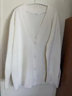 ノーリーズ ウール カシミヤ Vネック MUSIC カーディガン ニット