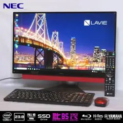 NEC 一体型PC DA770KAR/i7/SSD/テレビ/Officeのサムネイル