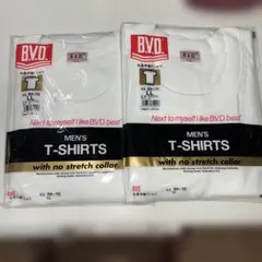 B.V.D. 丸首半袖Tシャツ LLサイズ ホワイト