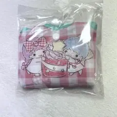【新品未使用】 リトルツインスターズ　キキララ　 エコバッグ　ギンガムチェック