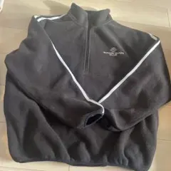 SUNDAY SKATE CLUB ブラック ハーフジップ