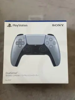 PS5用 DualSense ワイヤレスコントローラー スターリング シルバー