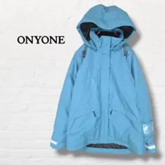 ONYONE オンヨネ☆スキーウェア ジャケットのみ スノボウェア【M】ブルー