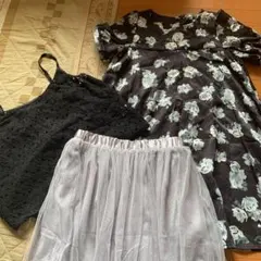 レトロガールミニワンピース他2点