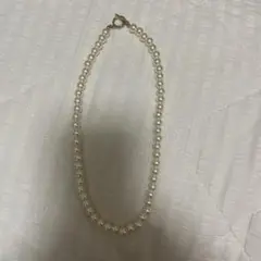ホワイトパールネックレス