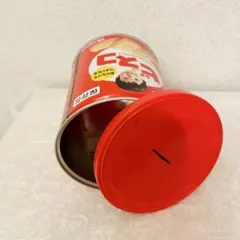 レトロ　グリコ ビスコ 空き缶　貯金箱