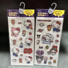 Hello Kitty リフレクターステッカー 2シートセット