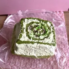 KikiSquishyボヤボヤ袋生クリーム 抹茶ぐるぐるトースト