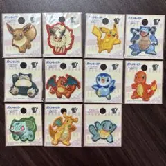 新品未使用ポケモン刺繍ワッペンバラ売り