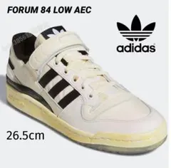 アディダス 26.5 フォーラム 天然皮革 スニーカー アディダス ロー 白 v
