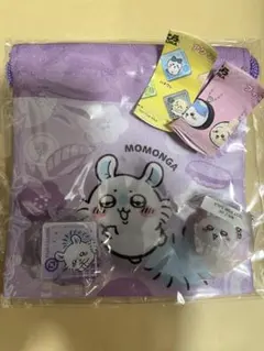 ちいかわ くら寿司 モモンガ 巾着 アクリルマグネット フィギュア　セット