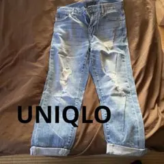 UNIQLO ダメージデニムパンツ 22（56㎝）