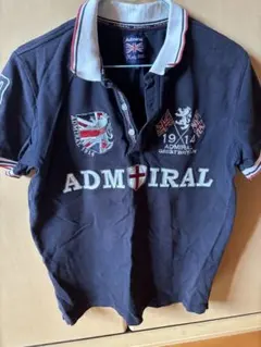 Admiral Men's Bigi ポロシャツ ネイビー 03