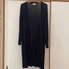 niko and ... (L size)ブラック ロングカーディガン