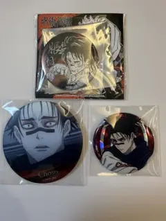 呪術廻戦　デコレクション缶バッジセット　脹相