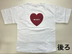 petit main 【防汚加工】背中ハート半袖Tシャツ （130）のサムネイル