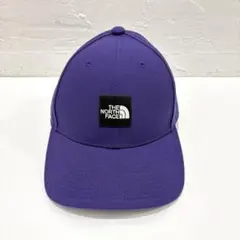 【美品!! THE NORTH FACEキャップ】フリーサイズ パープル