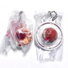 タカセ洋菓子 ミニチュアチャーム ガチャ スイーツ アップルロール サバラン