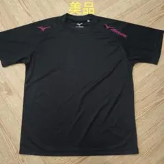 MIZUNO ミズノ スポーツ　ランニング　バレーボール　Tシャツ　ブラック　Mのサムネイル