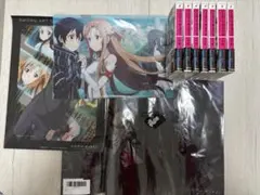 【SAO】ソードアートオンライン　ラノベまとめ売り　1〜7巻　おまけ付き