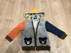 DOUBE.B ダブルビー フード付きパーカー 90cm