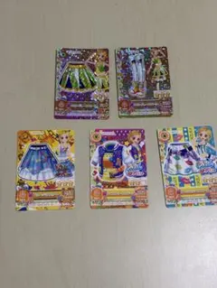 アイカツカードセット 5枚