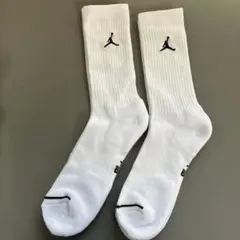 【新品】ジョーダン バスケットボール ソックス 24-26cm 2足セット 白
