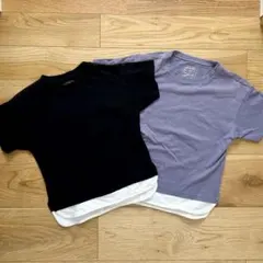 シャーベッTEEレイヤード 半袖Tシャツ 100&110のサムネイル