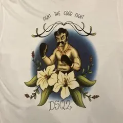 DSQUARED2 17SS タトゥーTシャツ XL ディースクエアード 半袖