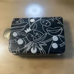 アルベロベロ合皮二つ折り財布