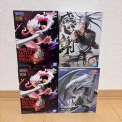 ワンピース ハンターハンター 遊戯王 フィギュア 4体セット ルフィ ネテロ