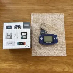 ニンテンドーミュージアム　ゲームボーイアドバンス　キーホルダー